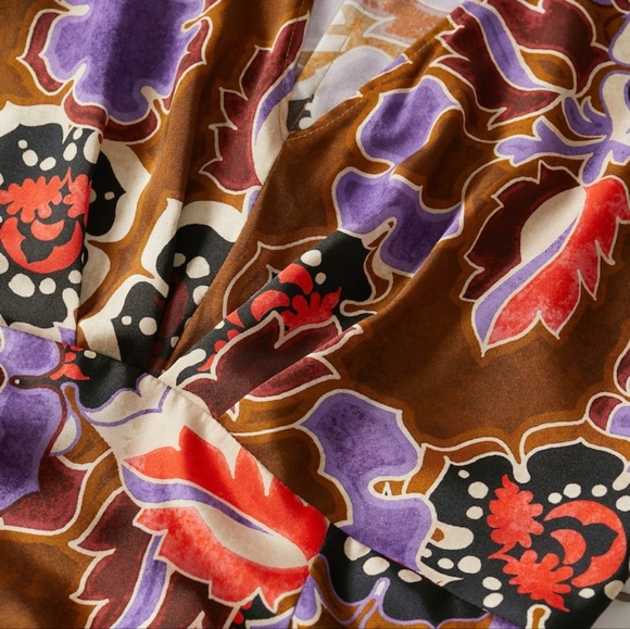 MANGO Floral midi dress - Picture 5 of 5